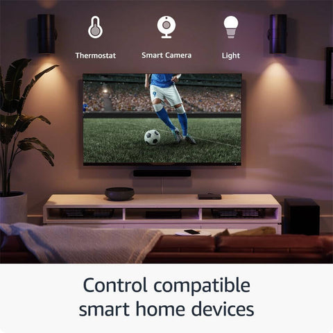 Amazon Fire TV Stick 4K (2nd Gen) Streaming Media Player with Alexa Voice Remote (3rd Gen) - Black