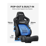 Andaseat Kaiser 4 XL Gaming Chair Large - Maroon-كرسي الألعاب Andaseat Kaiser 4 XL–كستنائي– متجرBe3ah