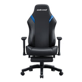 Andaseat Luna Pro with Footrest, Large Gaming Chair, PVC Leather