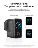 Anker 140W 4-Port PD 3.1 GaN Charger with USB-C Cable – Smart Display Fast Charger