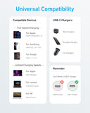 كابل أنكر 322 USB-C إلى USB-C 60 واط مضفر (0.9م/3 قدم)