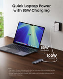 Anker 7-in-1 USB-C Hub, HDMI 4K, 85W Max Power Delivery, Multi-Port Adapter for Laptop