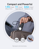 Anker MagGo, 10000mAh Power Bank with 30W USB‑C Built‑in Cable and Apple Watch Wireless Charger