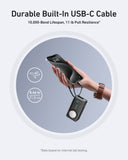 Anker MagGo, 10000mAh Power Bank with 30W USB‑C Built‑in Cable and Apple Watch Wireless Charger