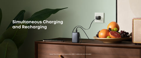 Anker Nano 10000mAh Power Bank – 45W Built‑In Retractable USB‑C Cable