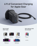 Anker Nano Charger 100W GaN – Compact USB-C Fast Charger with 6 ft Cable