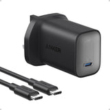 Anker Nano Charger 100W GaN – Compact USB-C Fast Charger with 6 ft Cable