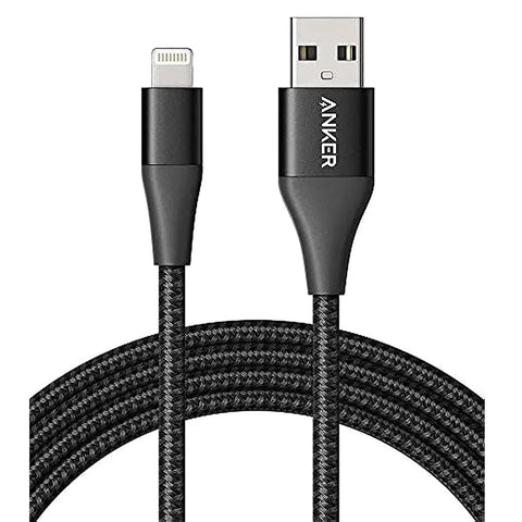Anker Powerline II with lightning connector 3ft - Black