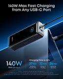 Anker Prime 26250mAh Power Bank – 300W Total Output, 140W Max (Cable included)