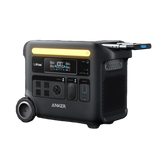 Anker SOLIX F2600 Portable Power Station – 2560Wh LiFePO4, 2400W Output for Home Backup & Off‑Grid Use 