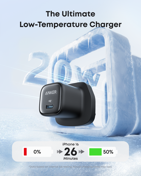 Anker Zolo Charger 20W – USB-C PD GaN II Fast Charger