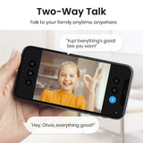 Aosu IndoorCam P1 Pro C2P - 4MP HD AI Dual-Band Wi-Fi Smart Camera