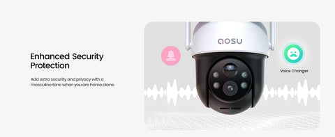 Aosu C9C SolarCam D1 Classic 3MP Outdoor Solar Security Camera