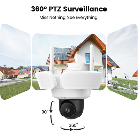 Aosu FloodlightCam Pro L5P - 5MP Outdoor Security Camera