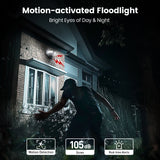 Aosu FloodlightCam Pro L5P - 5MP Outdoor Security Camera