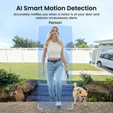 Aosu V8E, Video Doorbell SE – 3MP HD, 170° Wide View, AI Detection, Battery Powered