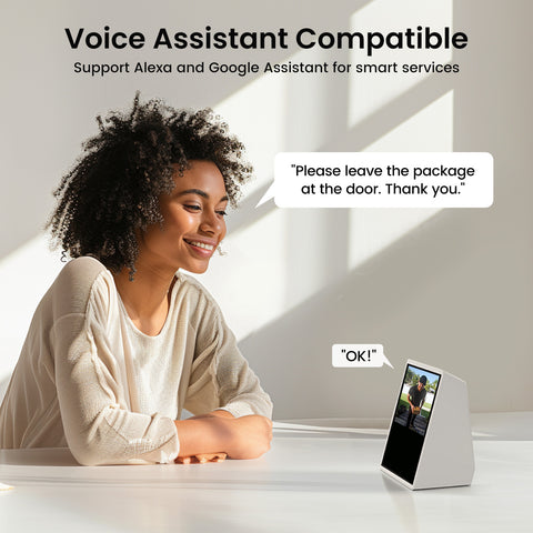 Aosu V8E, Video Doorbell SE – 3MP HD, 170° Wide View, AI Detection, Battery Powered
