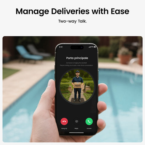 Aosu V8P Video Doorbell Pro 3MP HD AI Detection
