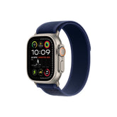 Apple Watch Ultra 2 GPS + Cellular 49mm Natural Titanium Case with Blue Trail Loop - M/L