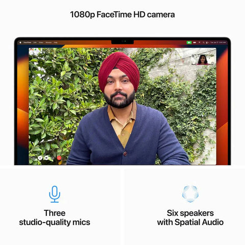 آبل ماك بوك برو 14.2 بوصة M2 Max – معالج CPU 12 نواة، وحدة GPU 38 نواة، ذاكرة RAM 64 جيجابايت، 2 تيرابايت SSD، لوحة مفاتيح عربي/إنجليزي، لون رمادي فضائي
