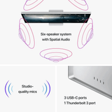Apple Studio Display – 27″ 5K Retina with Nano‑Texture Glass and Tilt & Height‑Adjustable Stand (2025)