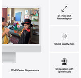 Apple iMac 24" M4 – 10-Core CPU, 10-Core GPU, 24GB RAM, 1TB SSD, Arabic/English Keyboard, Silver