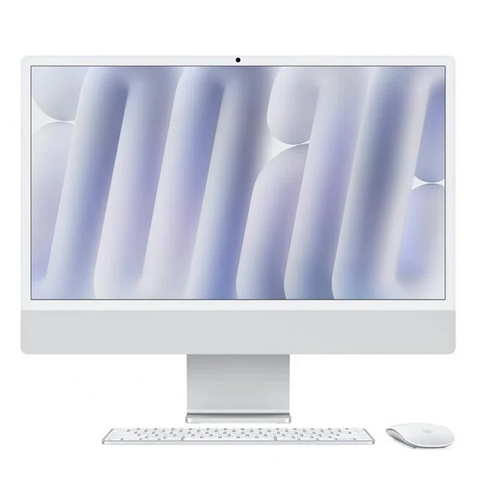 Apple iMac 24" M4 – 10-Core CPU, 10-Core GPU, 32GB RAM, 2TB SSD, Arabic/English Keyboard, Silver