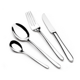 Arshia TM1401S-3481, 26-Piece Silver Cutlery Set With Stand – Premium Stainless Steel