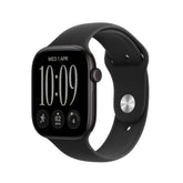 Apple Watch S 12 GPS 46mm Black Aluminium Case with Black Sport Band - M/L
