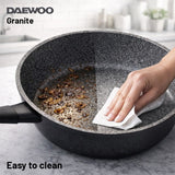 Daewoo 26cm Granite Frying Pan - DASFP26 (2-Year Warranty)