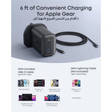 Anker Nano Charger 100W with 6ft 5A USB-C to USB-C Cable - Black