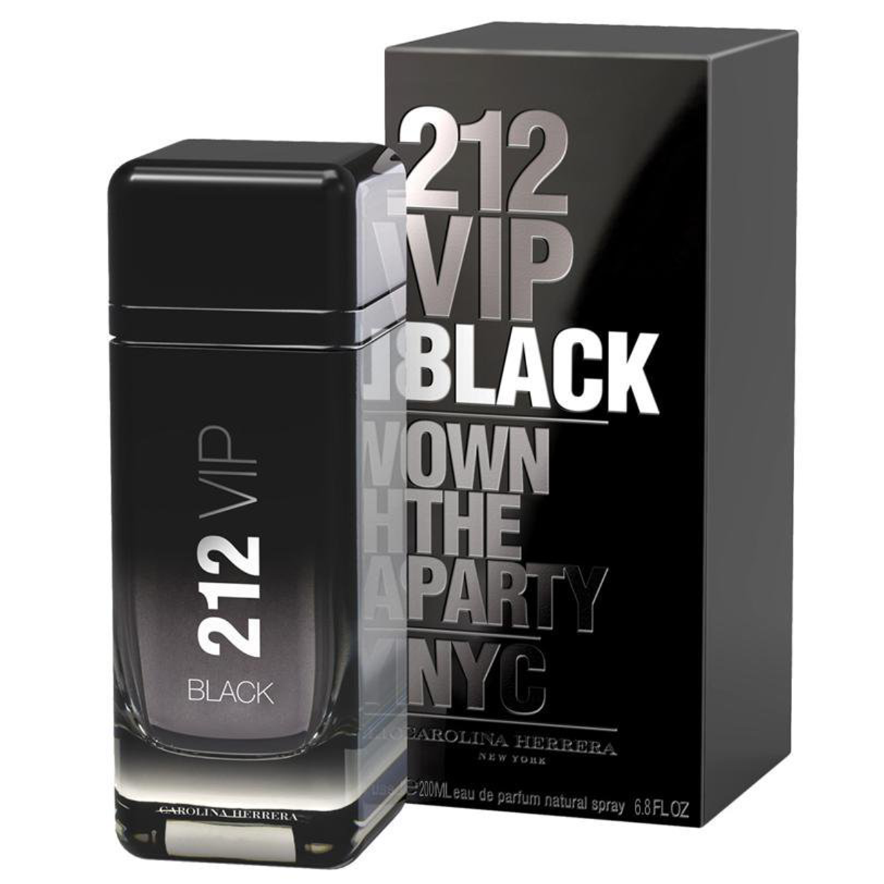 Carolina Herrera 212 Vip Black Own The Party Nyc EDP For Him - 200 ml Carolina Herrera 212 Vip Black Own The Party Nyc EDP For Him - 200 ml