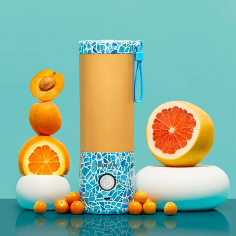 Blendjet V2 Portable Blender - World's Most Powerful Compact 16Oz BPA Free Blender - Print - Mosaic