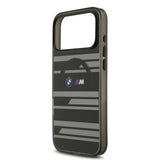 BMW, MagSafe Transparent IML Case with Metal Buttons & Line Designs, iPhone 17 Pro Max