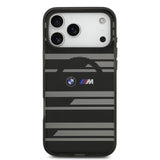 BMW, MagSafe Transparent IML Case with Metal Buttons & Line Designs, iPhone 17 Pro Max
