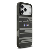 BMW, MagSafe Transparent IML Case with Metal Buttons & Line Designs, iPhone 17 Pro Max