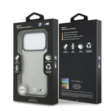 BMW, MagSafe PU Seat-Shaped Leather Case with Metal Logos, iPhone 17 Pro