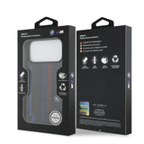 BMW, MagSafe Kevlar Case with Printed Tricolor & Metal Logos, iPhone 17 Pro Max