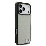 BMW, MagSafe PU Seat-Shaped Leather Case with Metal Logos, iPhone 17 Pro Max
