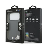 BMW, MagSafe PU Quilted Leather Case with Metal Logos, iPhone 17 Pro Max
