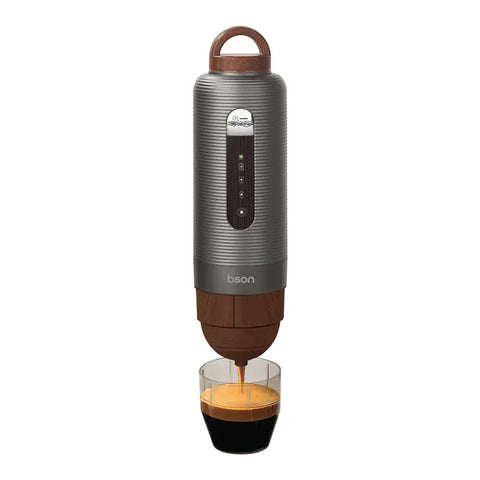 BSON DuPresso Portable Coffee Maker - 2-in-1, 20 Bar Extraction