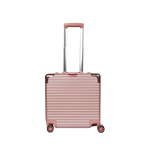 Bagsouq Essentials, AlumiGUARD Lock-Secure Aluminium Carry-On Luggage - 18"