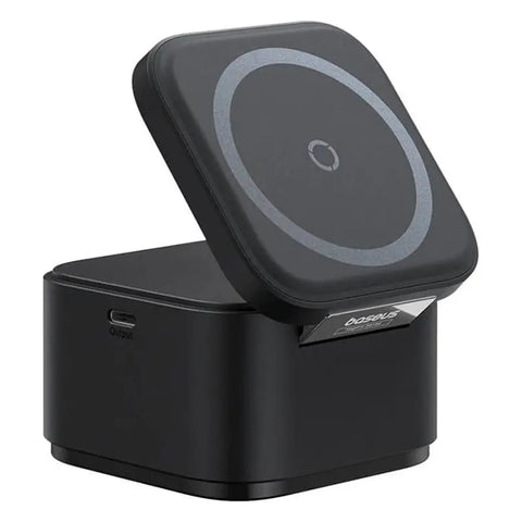 Baseus MagPro 3-in-1 Qi2 Magnetic Wireless Charger 25W – Black