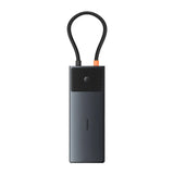 Baseus Metal Gleam II 10-in-1 USB HUB Dual Display - Black