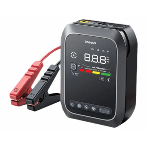 Baseus Prime trip Series Super Energy 4-in-1 Car Jump Starter 1200A - Cluster Black