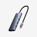 بيسوس موزع يو إس بي ألترا جوي سيريس 7 × 1 - رمادي