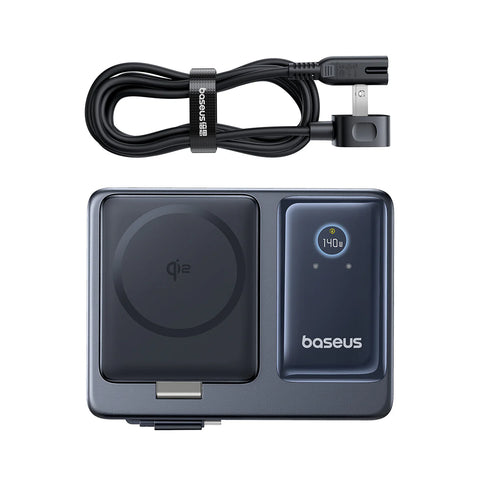 Baseus Nomos Qi2 5-in-1 Desktop Charger 140W - Black