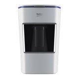 Beko Turkish Coffee Maker BKK 2300 – 670W, 1.2L, Anti-Spill, Single Button Control, White