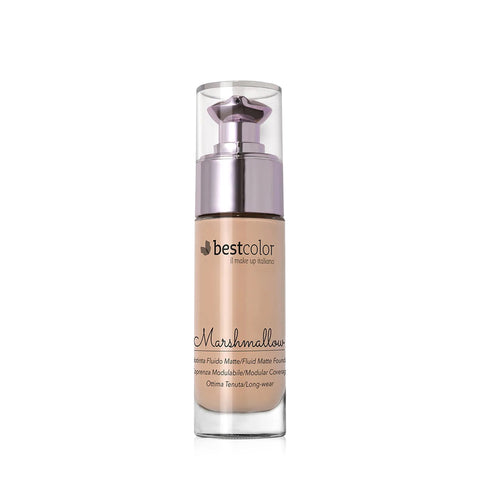 Best Color, Fluid Matte Marshmallow Foundation - NO.02