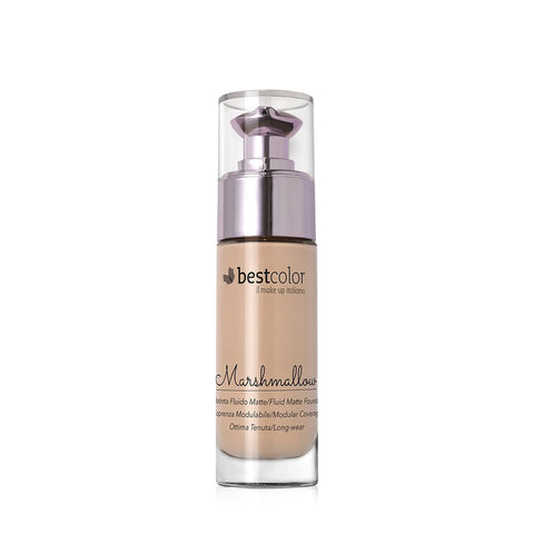 Best Color, Fluid Matte Marshmallow Foundation - NO.01